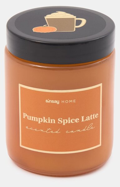 Sinsay - Sviečka Pumpkin Spice Latte - jantárová