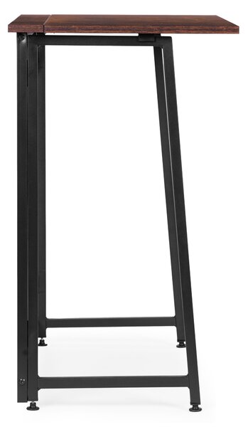 Skladací počítačový stôl 80x45 cm loftový stôl na notebook ModernHome