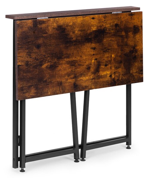 Skladací počítačový stôl 80x45 cm loftový stôl na notebook ModernHome