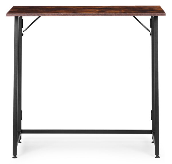 Skladací počítačový stôl 80x45 cm loftový stôl na notebook ModernHome