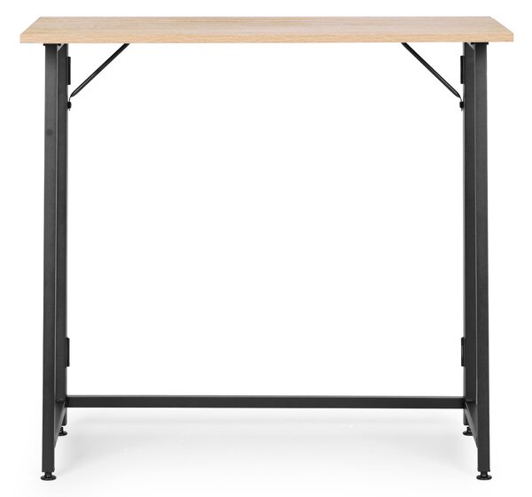 Skladací počítačový stôl 80x45 cm loftový stôl na notebook ModernHome