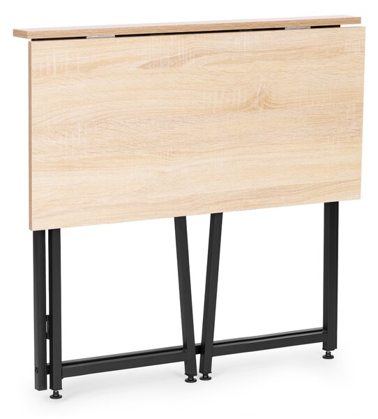 Skladací počítačový stôl 80x45 cm loftový stôl na notebook ModernHome