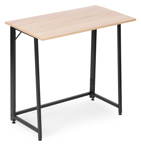 Skladací počítačový stôl 80x45 cm loftový stôl na notebook ModernHome