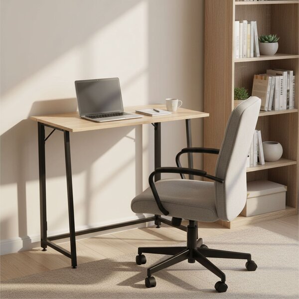 Skladací počítačový stôl 80x45 cm loftový stôl na notebook ModernHome