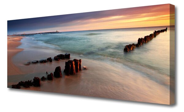 Obraz na plátne Oceán pláž príroda 125x50 cm