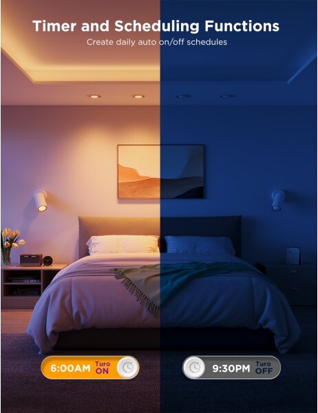 SADA 2x LED RGBWW Stmievateľná žiarovka GU10/4,8W/230V 2700-6500K Wi-Fi - Govee