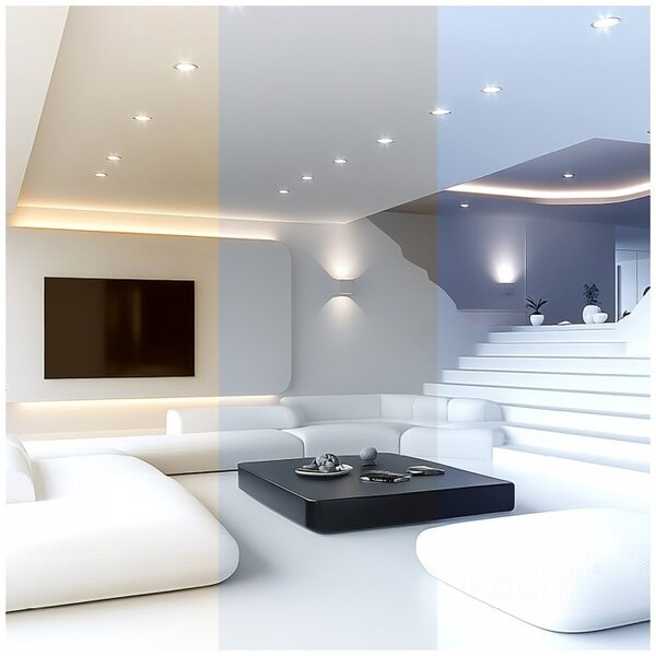 LED modul INSERT 5 W, 400 lm, CCT 3000/4000/6500 K, Ø 50 mm (INSERT LED 5W CCT)