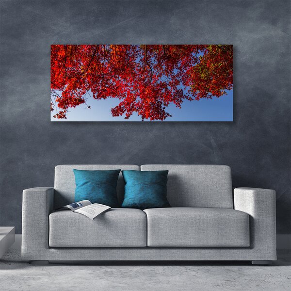 Obraz Canvas Strom listy vetvy príroda 125x50 cm