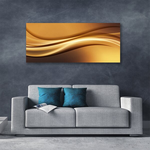 Obraz Canvas Abstrakcia vlny art umenie 125x50 cm