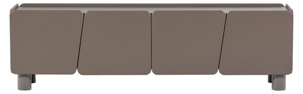 MUZZA TV stolík Reut 200 x 58 cm hnedý