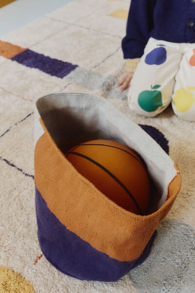 MUZZA Úložný košík Ren Ø 30 cm viacfarebný