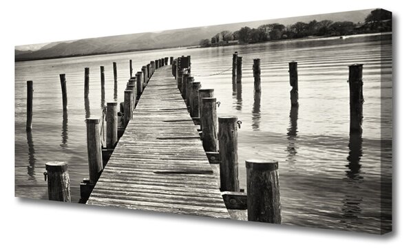 Obraz Canvas More most architektúra 125x50 cm