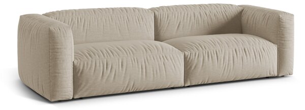 MUZZA Pohovka Tarima 240 Štrukturovaná látka Béžová