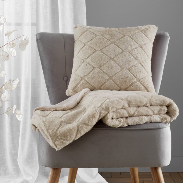 Dekoračný vankúš z mikroplyšu 43x43 cm Cosy Diamond – Catherine Lansfield