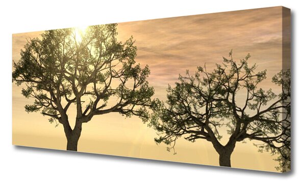 Obraz na plátne Stromy príroda 125x50 cm