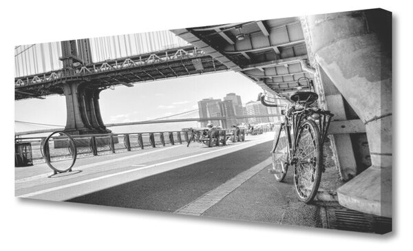 Obraz Canvas Most kolo architektúra 125x50 cm