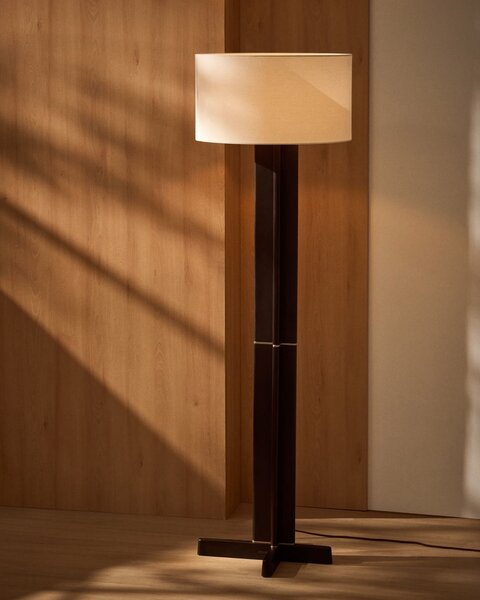 MUZZA Stojacia lampa Vera Čierna