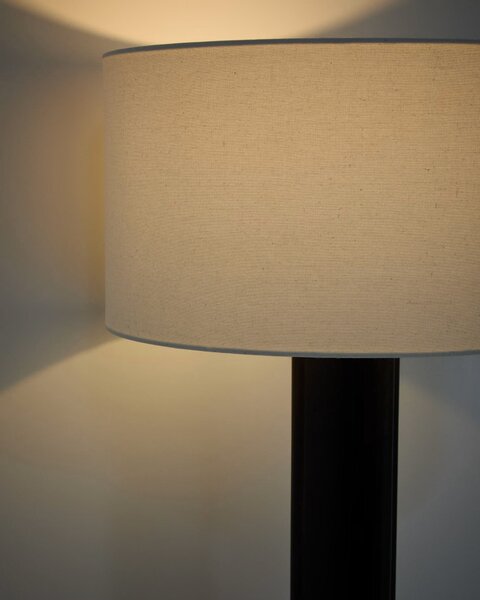 MUZZA Stojacia lampa Vera Čierna