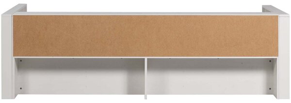 MUZZA Posteľ arte 90 x 200 cm biela
