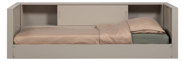 MUZZA Posteľ arte 90 x 200 cm piesková