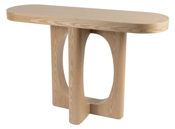 MUZZA Konzolový stolík Meredith 120 x 40 cm Prírodný