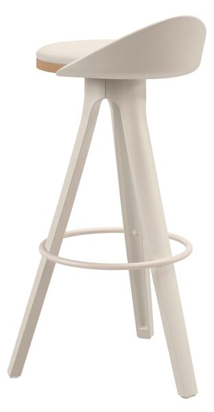 MUZZA Barová stolička Silas 75,5 cm Béžová