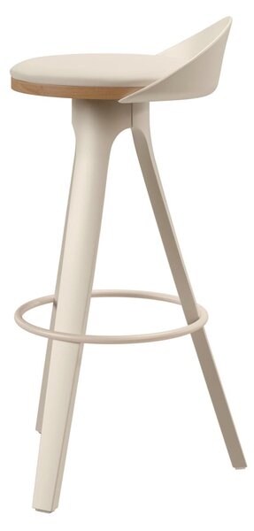 MUZZA Barová stolička Silas 75,5 cm Béžová