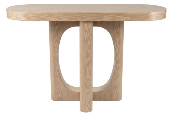 MUZZA Konzolový stolík Meredith 120 x 40 cm Prírodný