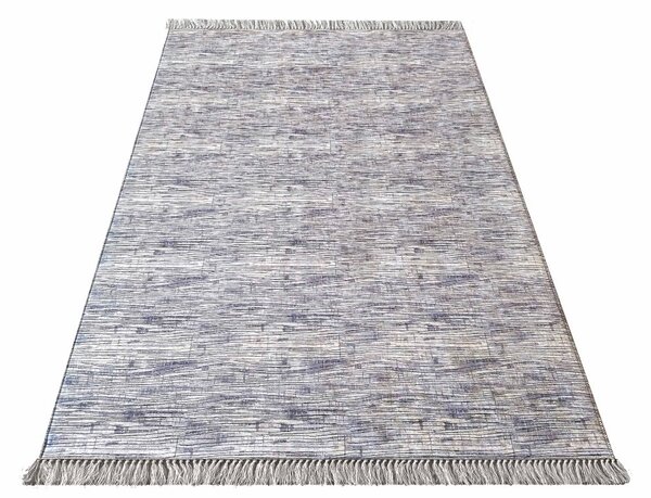 DY Sivý koberec s abstraktným vzorom Blanka 03 Rozmer: 160x220 cm