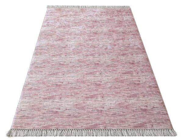 DY Ružový koberec s abstraktným vzorom Blanka 03 Rozmer: 160x220 cm