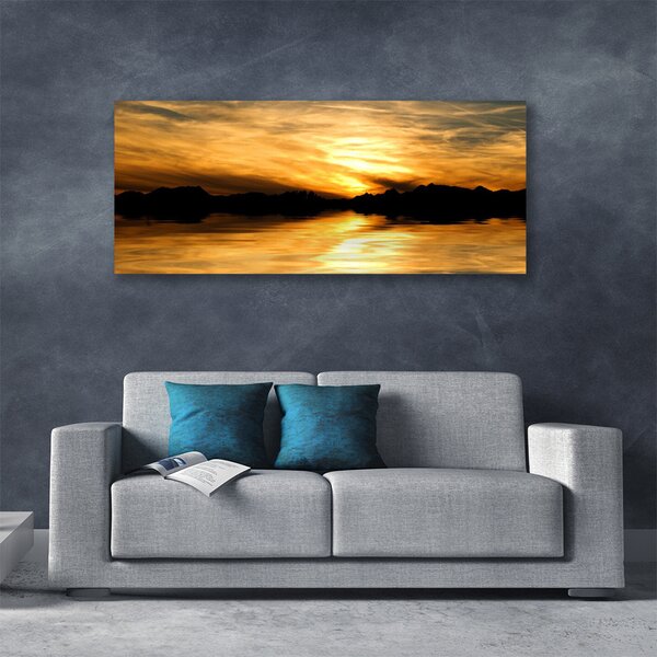 Obraz Canvas Abstrakcia umenie 125x50 cm