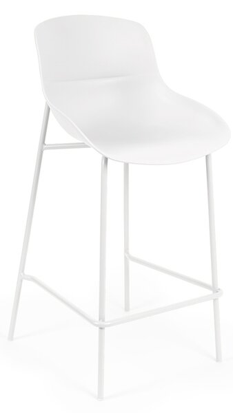 MUZZA Barová stolička Letta 66 cm biela