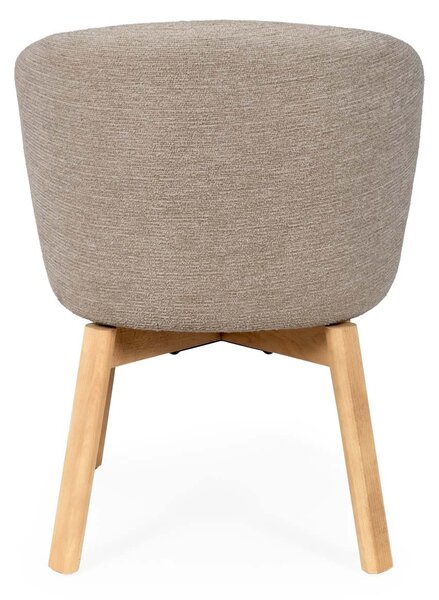 MUZZA Jedálenská stolička Lassi taupe