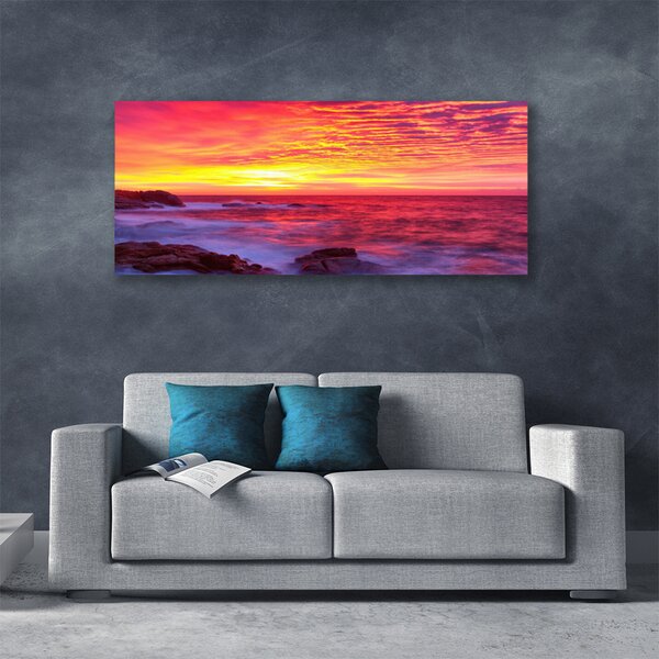 Obraz Canvas Abstrakcia umenie 125x50 cm