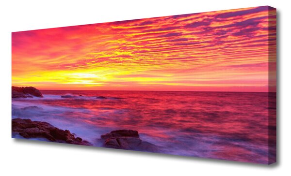 Obraz Canvas Abstrakcia umenie 125x50 cm