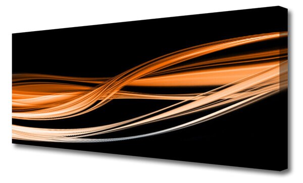 Obraz Canvas Abstrakcia vlny art umenie 125x50 cm