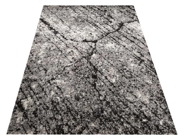 DY Sivý koberec s mramorovým vzorom Panamero 04 Rozmer: 60x100 cm