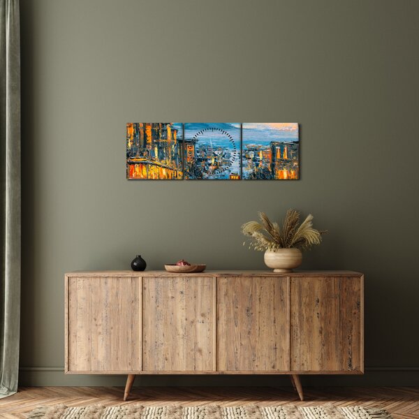 Obrázok - Cable Car, San Francisco (s hodinami) (90x30 cm)