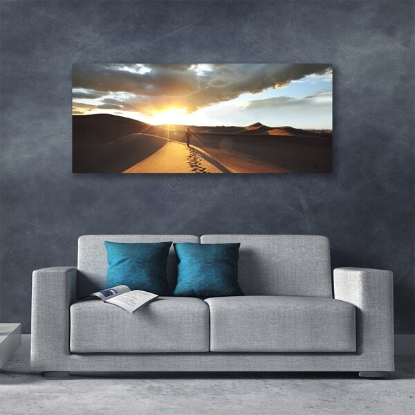 Obraz Canvas Púšť krajina 125x50 cm