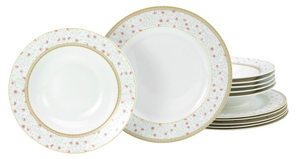 JEDÁLENSKÝ SERVIS, nový kostný porcelán (new bone china) Creatable - Jedálenské sety, Online Only