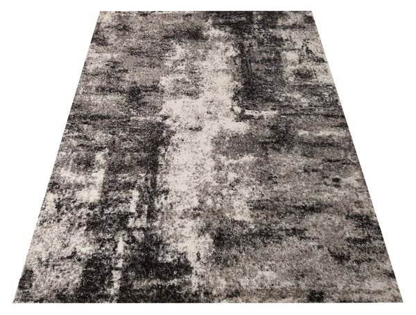 DY Sivý koberec s abstraktným vintage vzorom Panamero 05 Rozmer: 60x100 cm