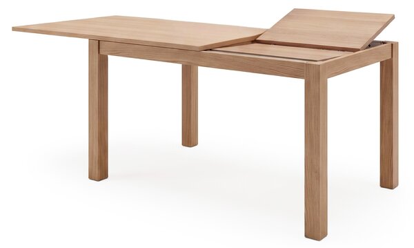 MUZZA Rozkladací Jedálenský stôl Melen 120 (168) x 85 cm Prírodný