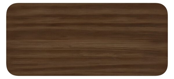 MUZZA Jedálenský stôl Celia 200 x 90 cm Orech
