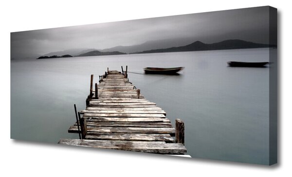 Obraz Canvas Most more architektúra 125x50 cm