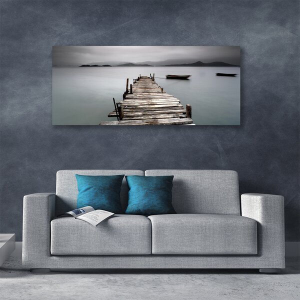 Obraz Canvas Most more architektúra 125x50 cm