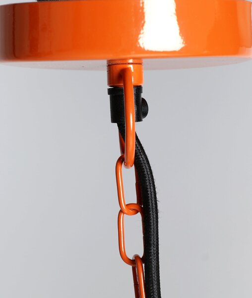 MUZZA Stropná lampa Delfi Oranžová/Žltá