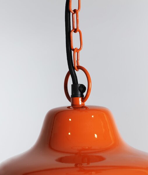 MUZZA Stropná lampa Delfi Oranžová/Žltá