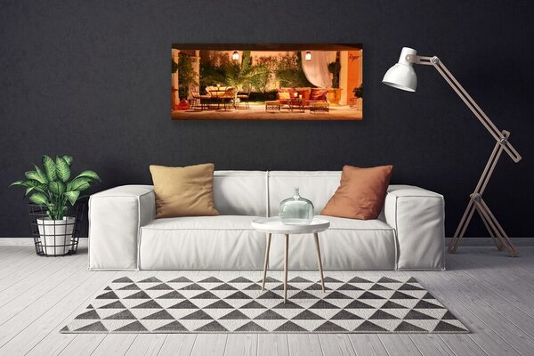 Obraz na plátne Reštaurácie architektúra 125x50 cm