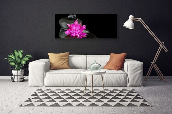 Obraz na plátne Kvet kamene rastlina 125x50 cm