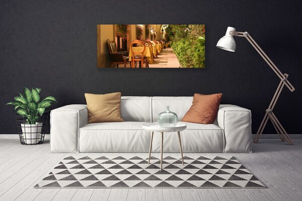Obraz na plátne Reštaurácie architektúra 125x50 cm